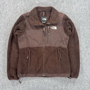 The North Face Denali Fleece Jacket Polartec Full Zip AC6W Brown Women's XS